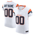 Trusc Custom D.Broncos Vapor F.U.S.E. Elite White Stitched Jerseys