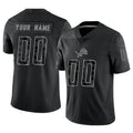 Trusc Custom D.Lions Black RFLCTV Limited Stitched Jerseys