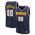 Trusc Custom D.Nuggets Navy Fast Break Jerseys - Icon Edition