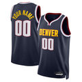 Trusc Custom D.Nuggets Navy Swingman Jerseys - Icon Edition