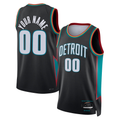 Trusc Custom D.Pistons Charcoal 202526 City Edition Swingman Jerseys