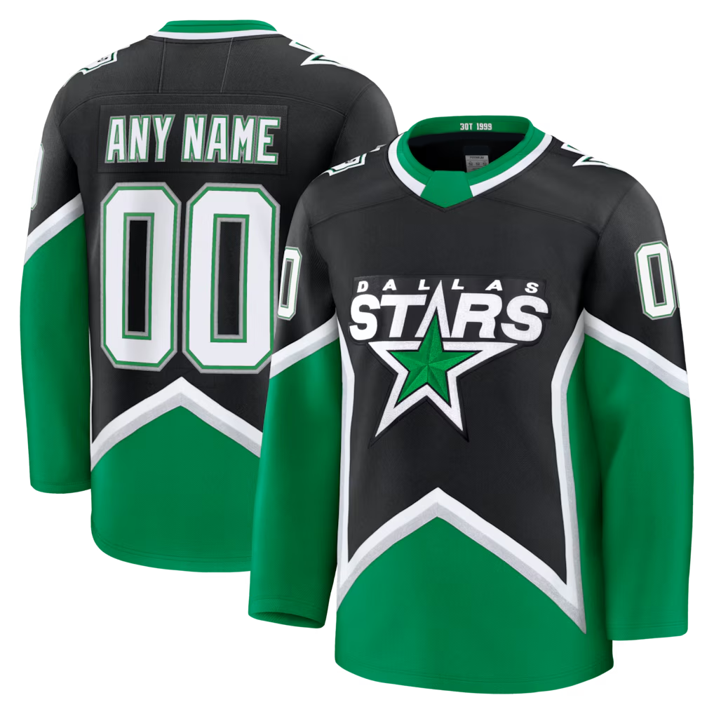 Trusc Custom D.Stars Black Alternate Premium Jerseys