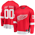 Trusc Custom D.Red wings Red Home Breakaway Jerseys