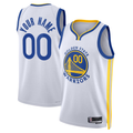 Trusc Custom G.State Warriors White Swingman Jerseys - Association Edition