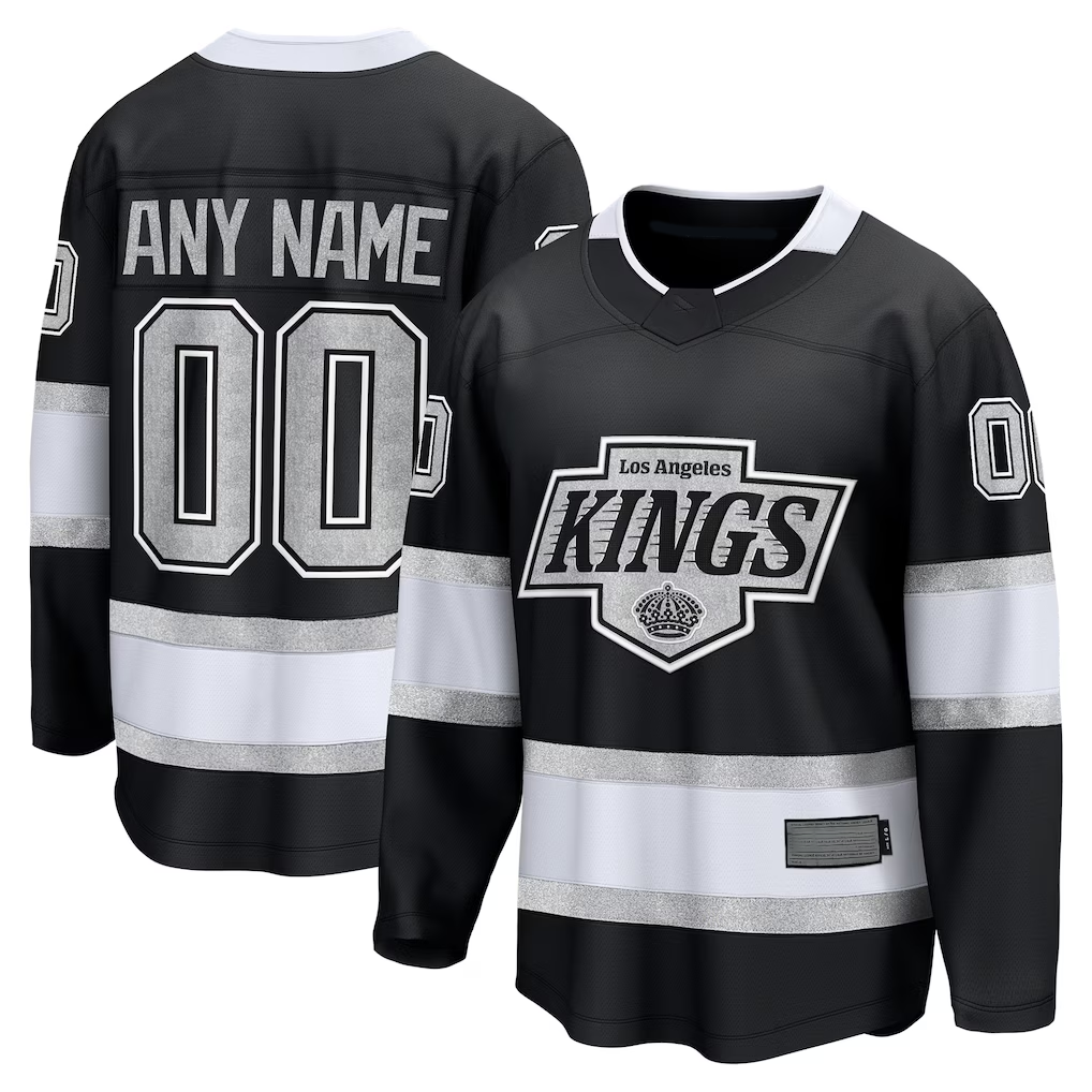 Trusc Custom LA.Kings Black Home Breakaway Jerseys