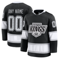 Trusc Custom LA.Kings Black Home Premium Jerseys