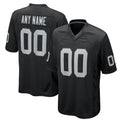 Trusc Custom LV.Raiders Black Home Game Stitched Jerseys