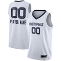 Trusc Custom M.Grizzlies White 2020-2021 Swingman Stitched Jerseys - Association Edition