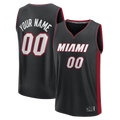 Trusc Custom M.Heat Black Fast Break Jerseys - Icon Edition