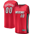 Trusc Custom M.Heat Red Fast Break Jerseys - Statement Edition