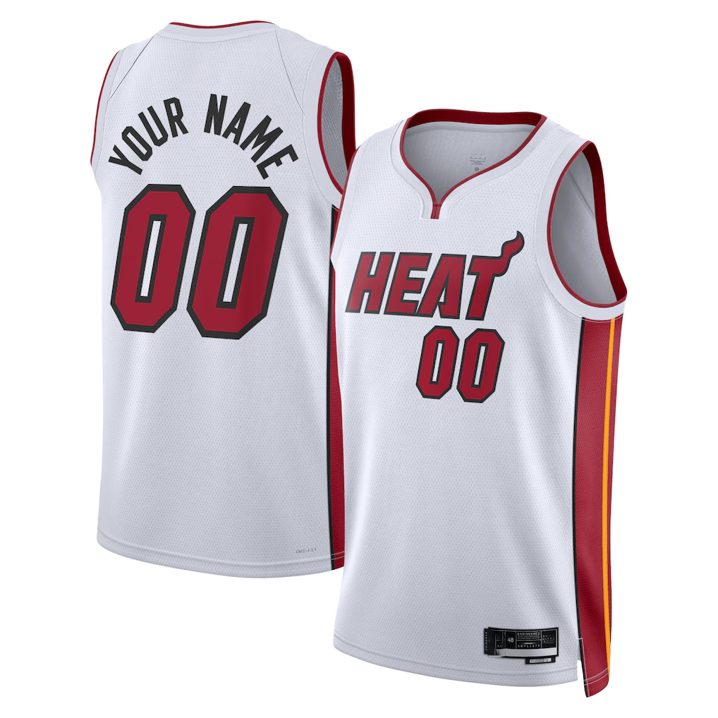 Trusc Custom M.Heat White Swingman Jerseys - Association Edition