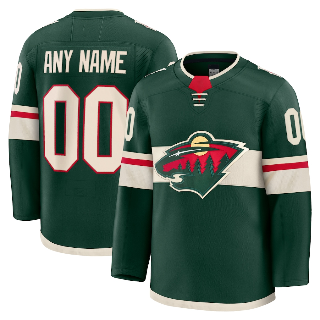 Trusc Custom M.Wild Green Home Premium Jerseys