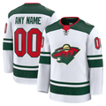 Trusc Custom M.Wild White Away Premium Jerseys