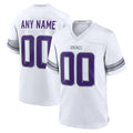 Trusc Custom MN.Vikings White Alternate Game Stitched Jerseys