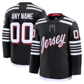 Trusc Custom N.Jersey Devils Black Alternate Premium Jerseys