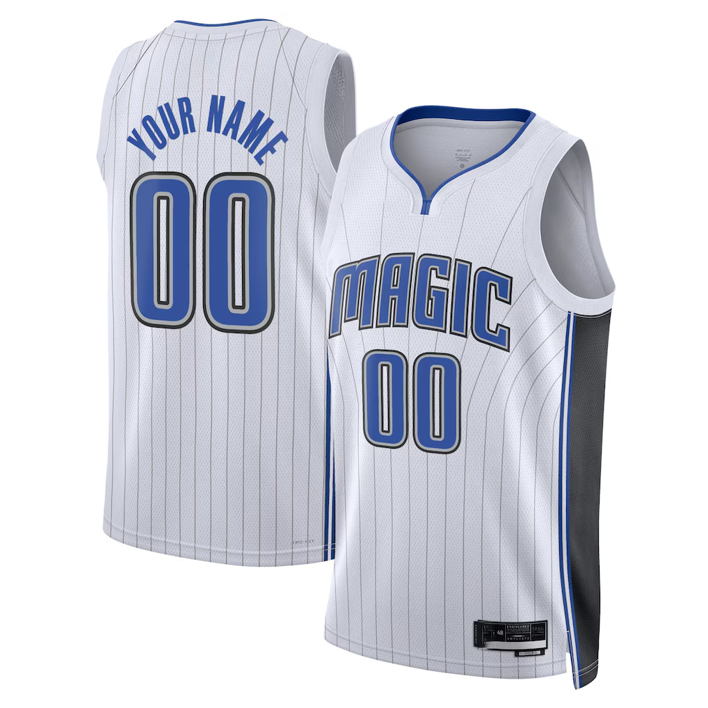 Trusc Custom O.Magic White Swingman Jerseys - Association Edition