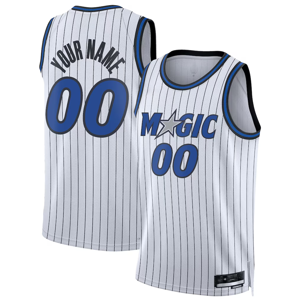 Trusc Custom O.Magic White Swingman Jerseys - Association Edition