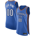 Trusc Custom OC.Thunder Blue Authentic Stitched Jerseys - Icon Edition