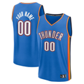 Trusc Custom OC.Thunder Blue Fast Break Stitched Jerseys - Icon Edition