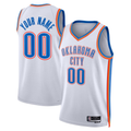 Trusc Custom OC.Thunder White Swingman Stitched Jerseys- Association Edition