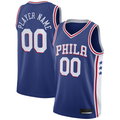 Trusc Custom P.76ers Royal 2020-21 Swingman Jerseys - Icon Edition