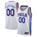 Trusc Custom P.76ers White 2022-23 Swingman Jerseys - Association Edition