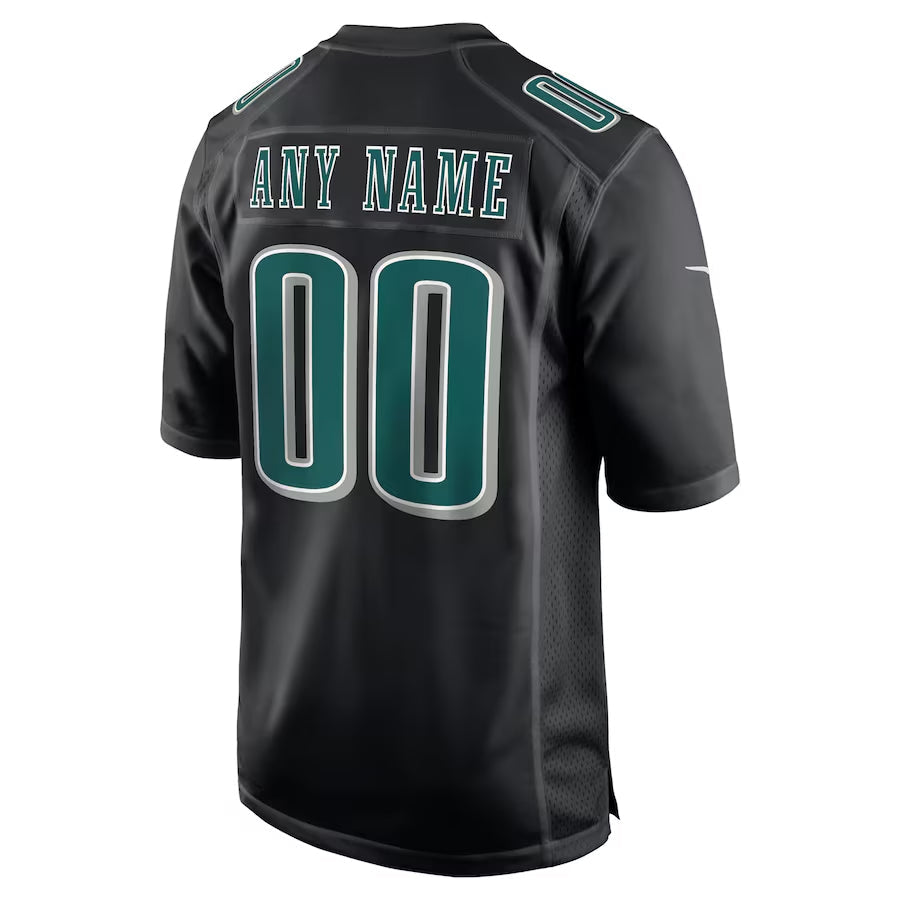 Trusc Custom P.Eagles Midnight Black Fashion Game Stitched Jerseys