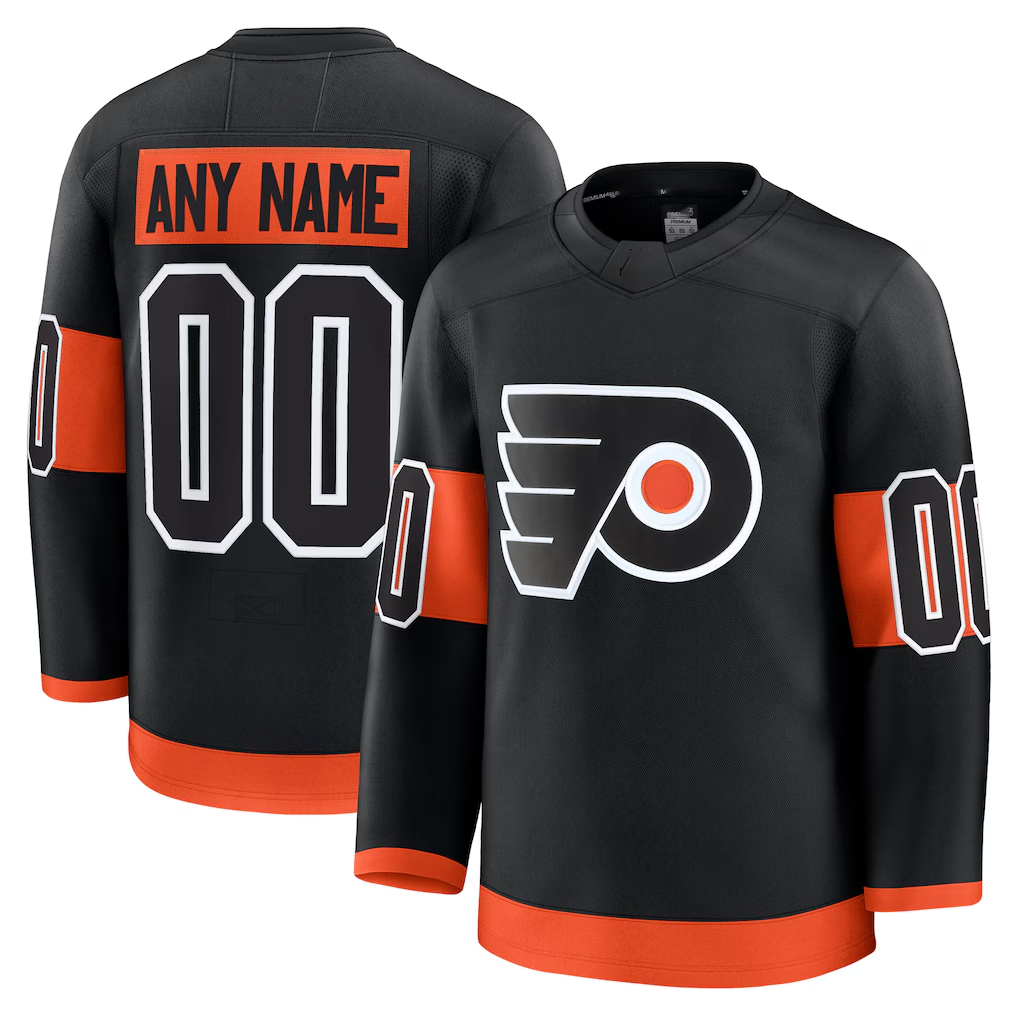 Trusc Custom P.Flyers Black Alternate Premium Jerseys