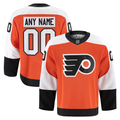 Trusc Custom P.Flyers Orange Home Authentic Pro Jerseys