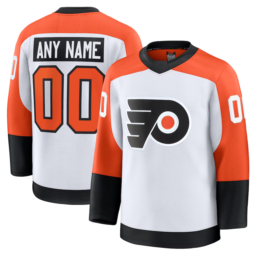 Trusc Custom P.Flyers White Away Premium Jerseys