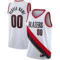 Trusc Custom PT.Blazers White 2020-2021 Swingman Jerseys - Association Edition
