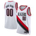 Trusc Custom PT.Blazers White Swingman Jerseys - Association Edition