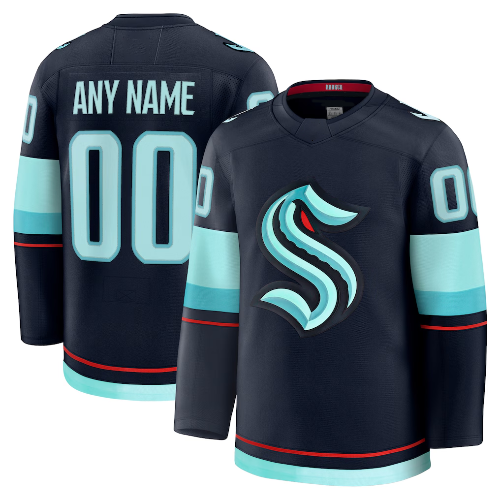 Trusc Custom S.Kraken Deep Sea Blue Home Premium Jerseys