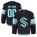 Trusc Custom S.Kraken Navy Home Authentic Pro Jerseys