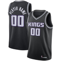 Trusc Custom S.kings Black Swingman Jerseys - Statement Edition