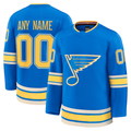 Trusc Custom St.L.Blues Blue Alternate Premium Jerseys