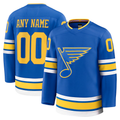 Trusc Custom St.L.Blues Blue Home Premium Jerseys