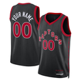 Trusc Custom T.Raptors Black 2022-23 Swingman Jerseys - Statement Edition