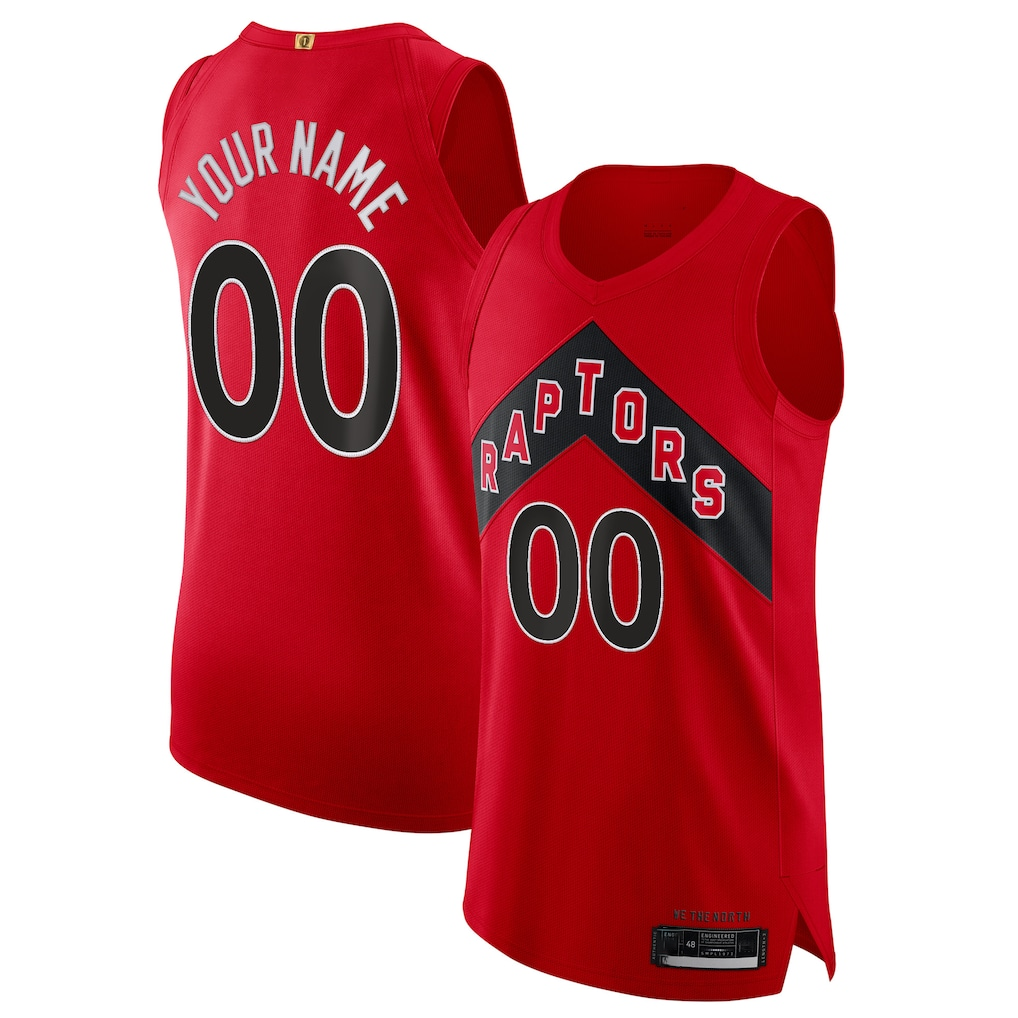 Trusc Custom T.Raptors Red 2020-21 Authentic Jerseys - Icon Edition
