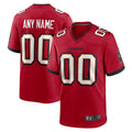 Trusc Custom TB.Buccaneers Red Replica Game Stitched Jerseys