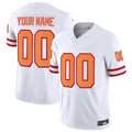 Trusc Custom TB.Buccaneers White Vapor F.U.S.E. Limited Stitched Jerseys