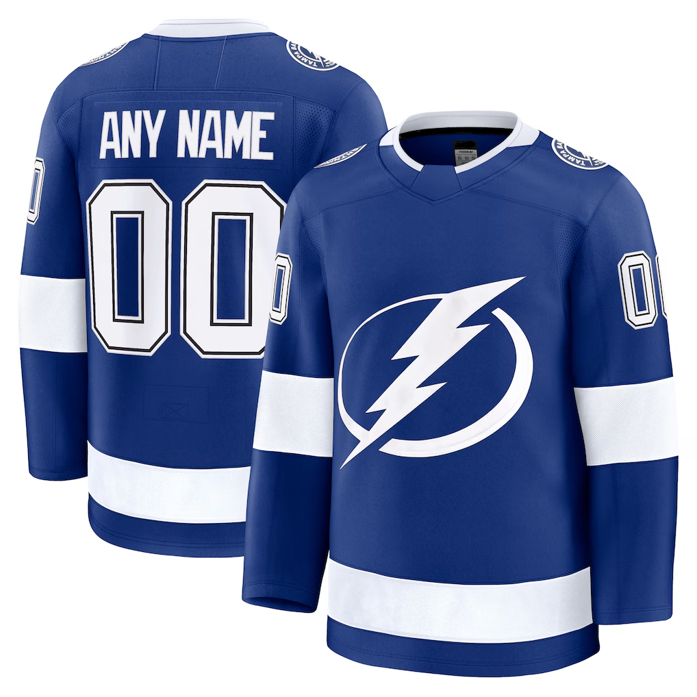 Trusc Custom TB.Lightning Blue Home Premium Jerseys