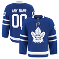 Trusc Custom T.Maple Leafs Blue Home Authentic Pro Jerseys