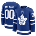 Trusc Custom T.Maple Leafs Blue Home Premium Jerseys