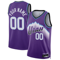 Trusc Custom U.Jazz Purple Swingman Jerseys - Icon Edition