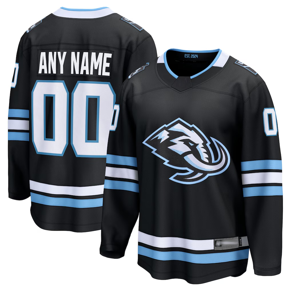Trusc Custom U.Mammoth Black Home Breakaway Jerseys