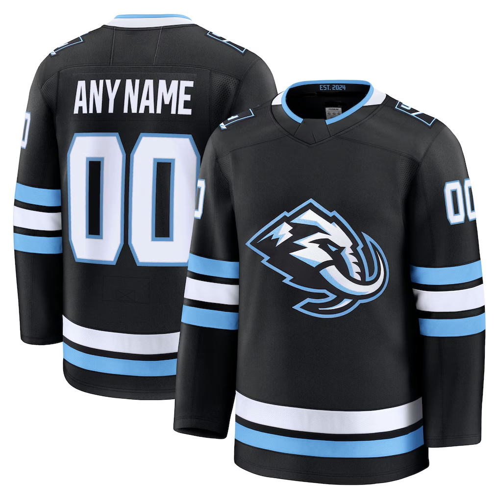 Trusc Custom U.Mammoth Black Home Premium Jerseys