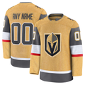 Trusc Custom V.Golden Knights Gold Home Premium Jerseys
