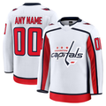 Trusc Custom W.Capitals White Away Premium Jerseys