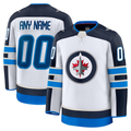 Trusc Custom W.Jets White Away Premium Jerseys